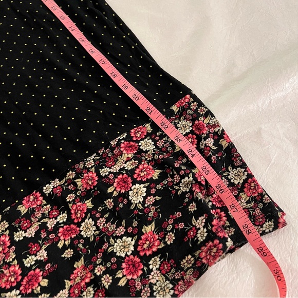 Farm Anthropologie Womens SZ Med Polka Dot Floral Palazzo Wide Leg Pants Resort - Picture 11 of 16